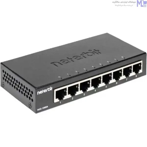 سوييچ 8 پورت گیگابیت نتربیت مدل NGS-1008A - Image 2