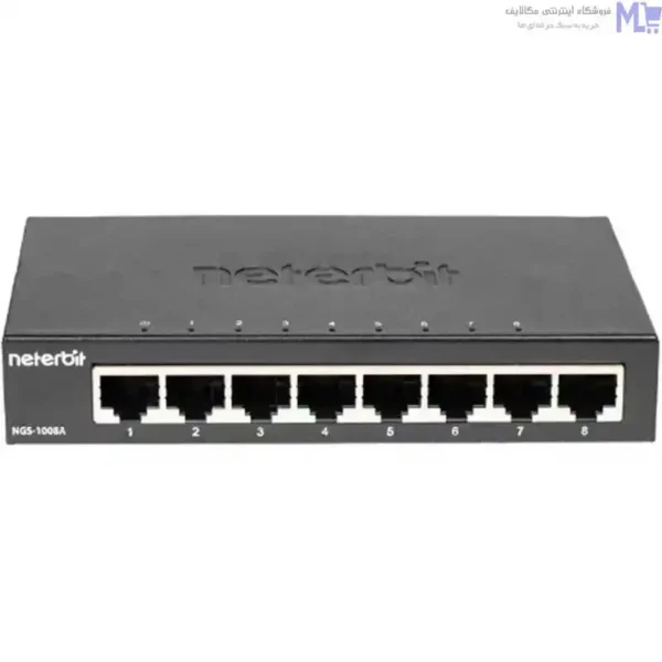 سوييچ 8 پورت گیگابیت نتربیت مدل NGS-1008A